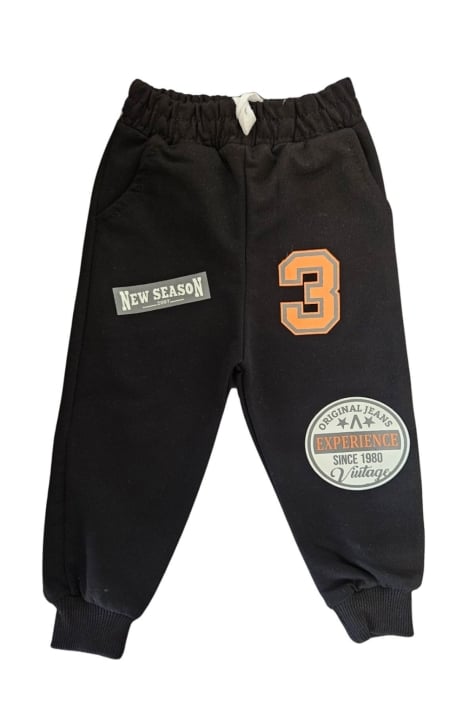 Детска долница за момче,черен цвят