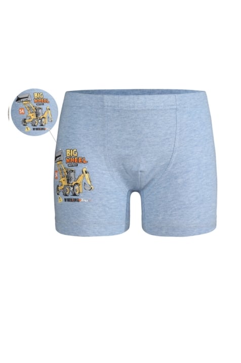 Детски боксер за момче,син цвят