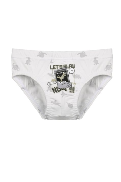 Детски слип за момче,светло сив цвят