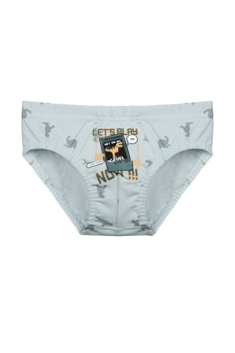 Детски слип за момче,зелен цвят