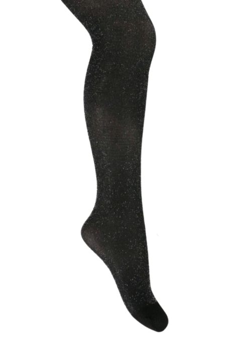 Детски чорапогащник момиче, черен цвят 