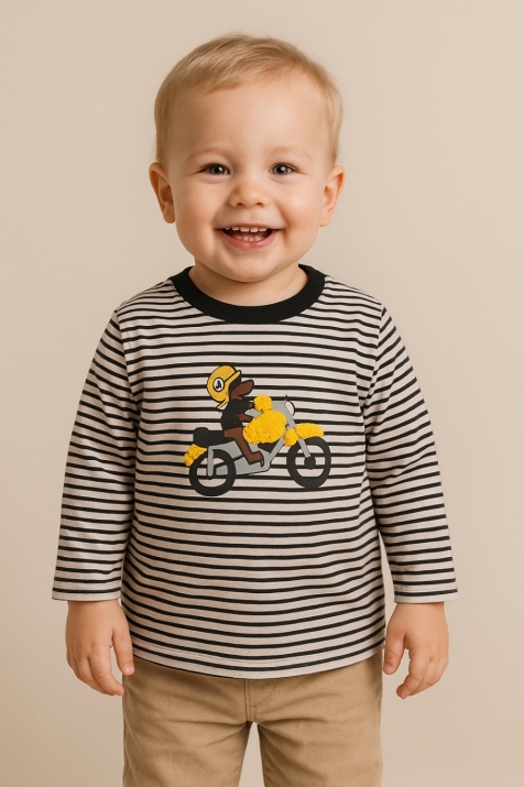 Блуза момче дълъг ръкав