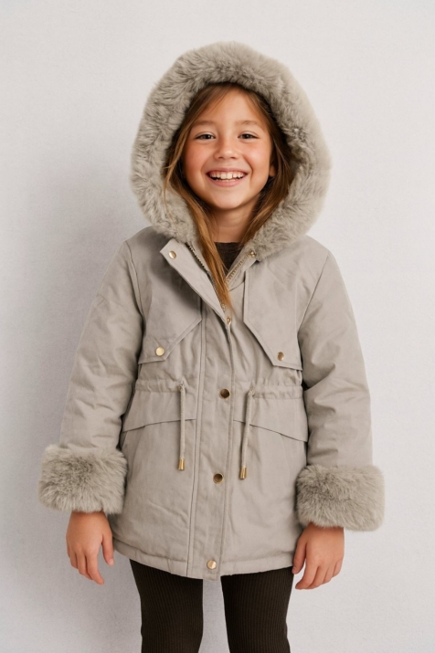 Яке момиче,бежов цвят