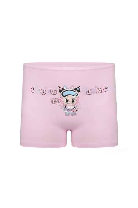 Детски боксер за момиче, розов цвят