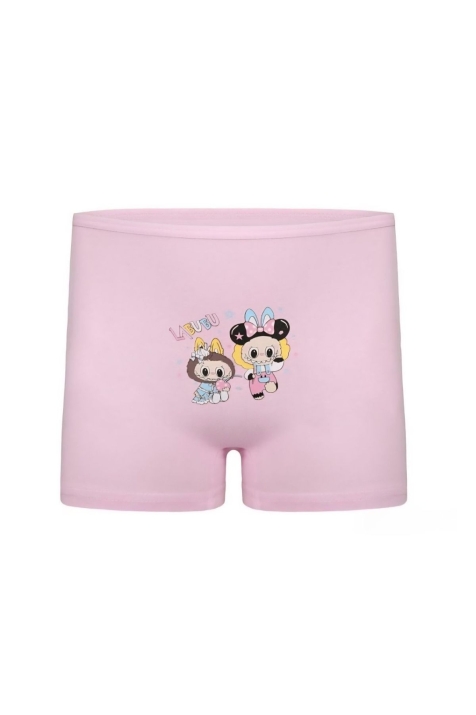 Детски боксер за момиче, розов цвят