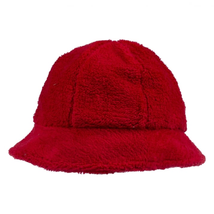 Детска шапка момиче, червен цвят