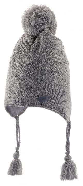 Детска шапка за момче,сив  цвят