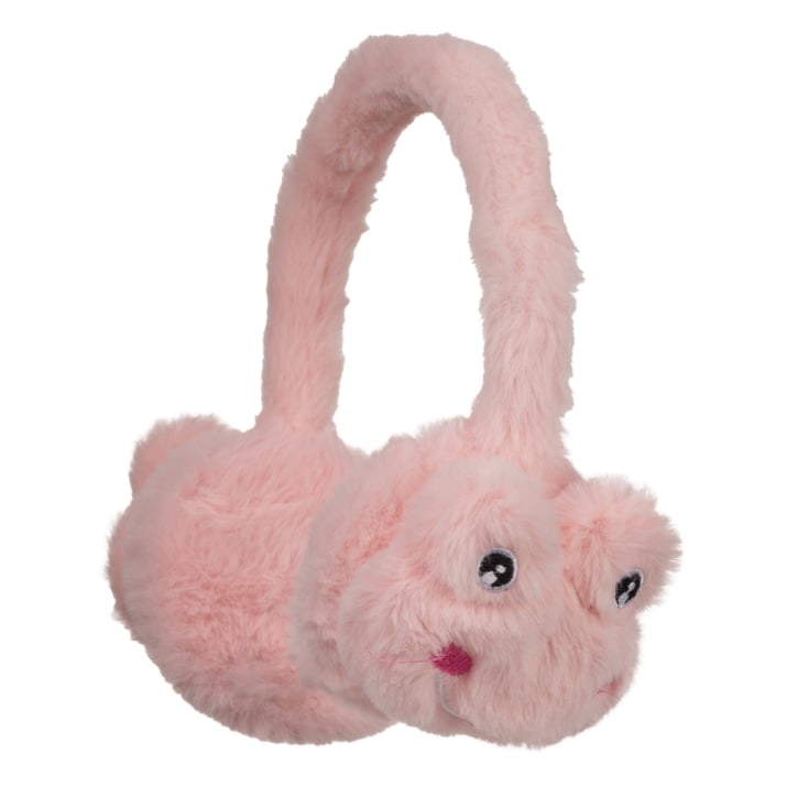 Детски ушанки момиче, розов цвят