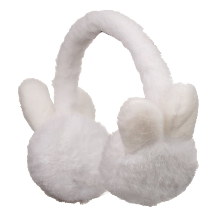 Детски ушанки момиче, бял цвят