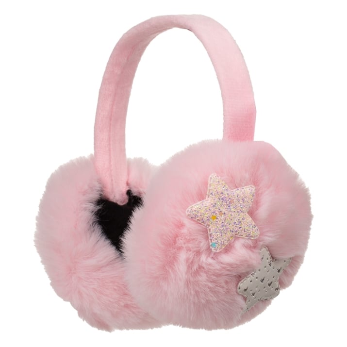 Детски ушанки момиче, розов цвят