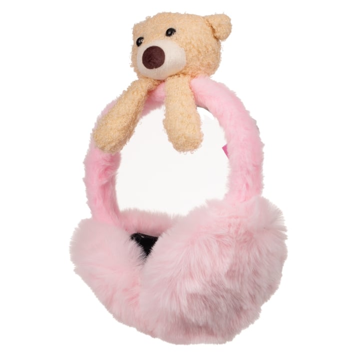 Детски ушанки момиче, розов цвят