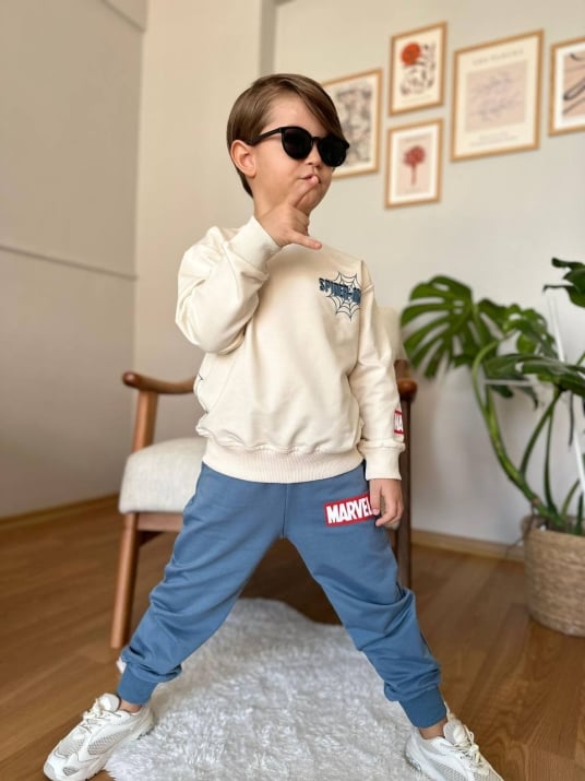 Комплект момче дълъг ръкав Spiderman