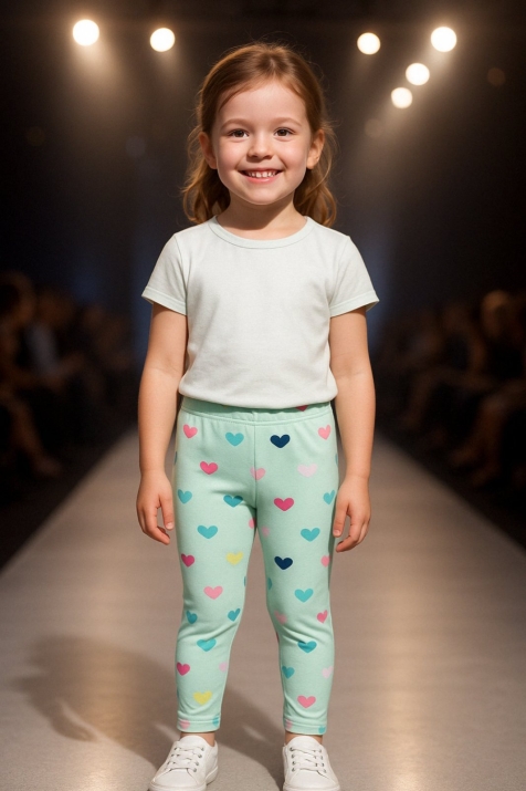 Детски клин, зелен цвят