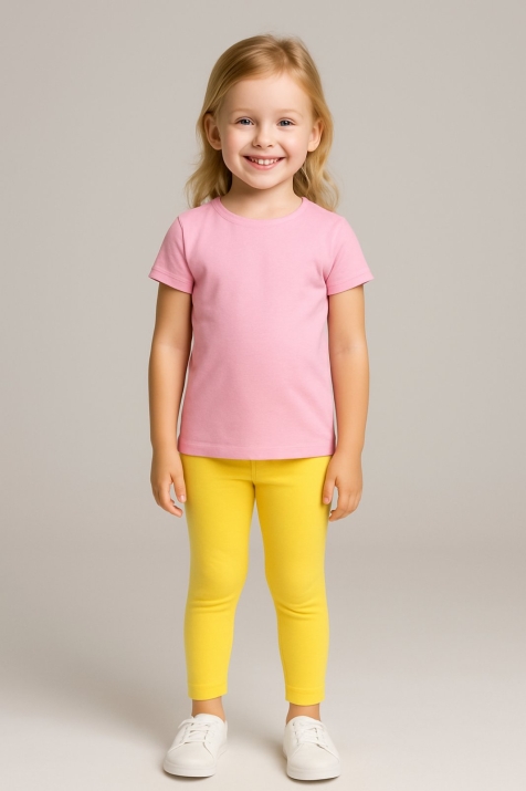 Детски клин, жълт цвят