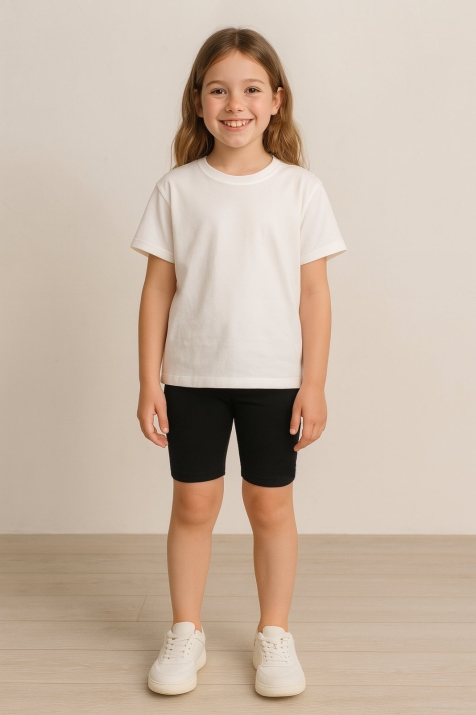  Детски клин 3/4, черен цвят