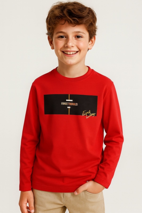 Блуза момче дълъг ръкав