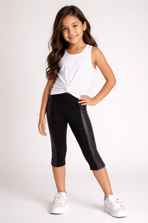 Детски клин 7/8,черен цвят