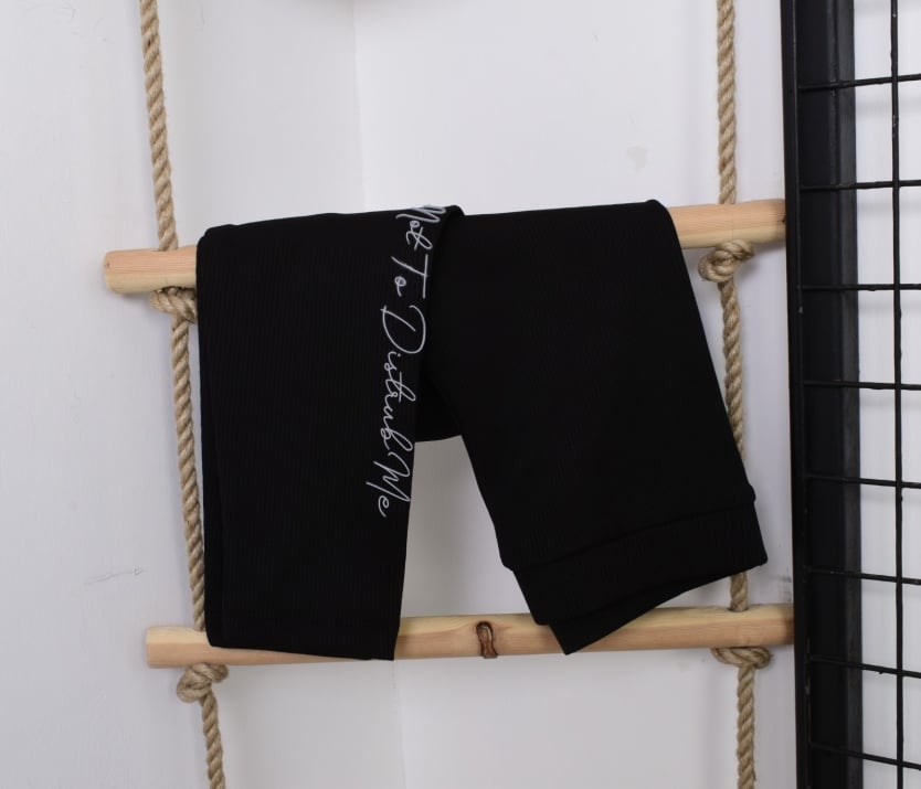 Детски клин рипс, черен цвят