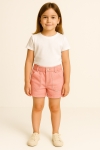 Детски къси панталонки момиче, розов цвят