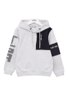 Детски суитшърт момче Hoodie, сив цвят
