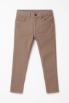 Детски панталон за момиче, кафяв цвят