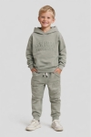 Детски комплект за момче с дълъг ръкав, зелен цвят