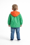 Детско яке момче с динозавър, зелен цвят