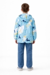 Детско яке момче, цвят тюркоаз