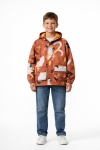 Детко яке за момче, оранжев цвят