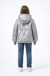 Детско яке  момиче, сив цвят
