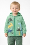 Детско яке момче, зелен цвят