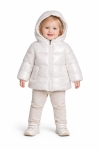 Детско яке момиче, бял цвят