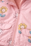 Детско яке момиче, розов цвят