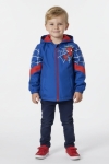 Детско яке за момче, син цвят  