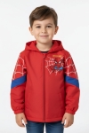 Детско яке за момче, червен цвят  