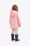 Детско яке за момиче, светло розов цвят