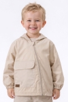 Детско яке за момче, бежов цвят