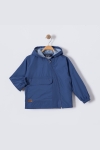 Детско яке за момче, син цвят