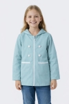 Детско яке за момиче, свтло син цвят