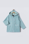 Детско яке за момиче, свтло син цвят