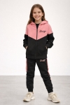 Детски спортен екип момиче, розов цвят