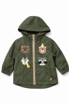 Детско яке за момче, тъмно зелен цвят  
