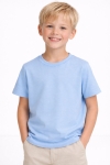 Детска тениска за момче, син цвят 