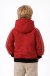 Детско яке за момче, червен цвят
