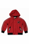 Детско яке за момче, червен цвят