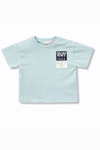 Детска тениска за момче, цвят мента
