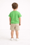 Детска тениска, зелен цвят 