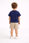 Детска тениска, тъмно син цвят 