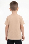 Детска тениска за момче, кафяв цвят 