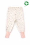 Бебешки ританки ораганичен памук за момиче, шарен цвят  